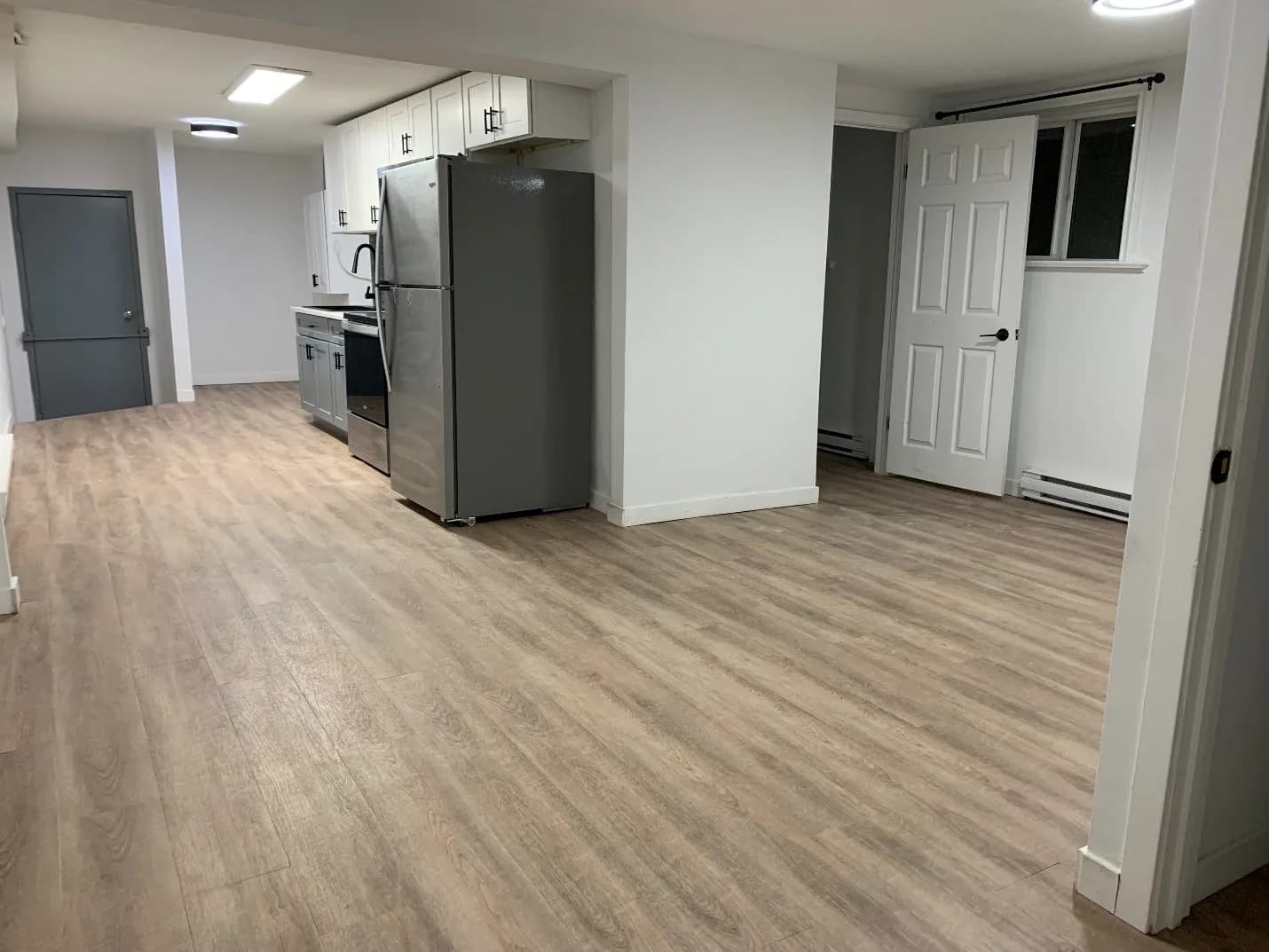 Basement Kitchen & Living Space — After